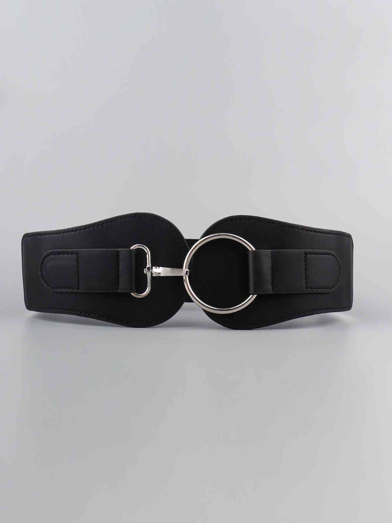 PU Elastic Wide Belt-2 colors