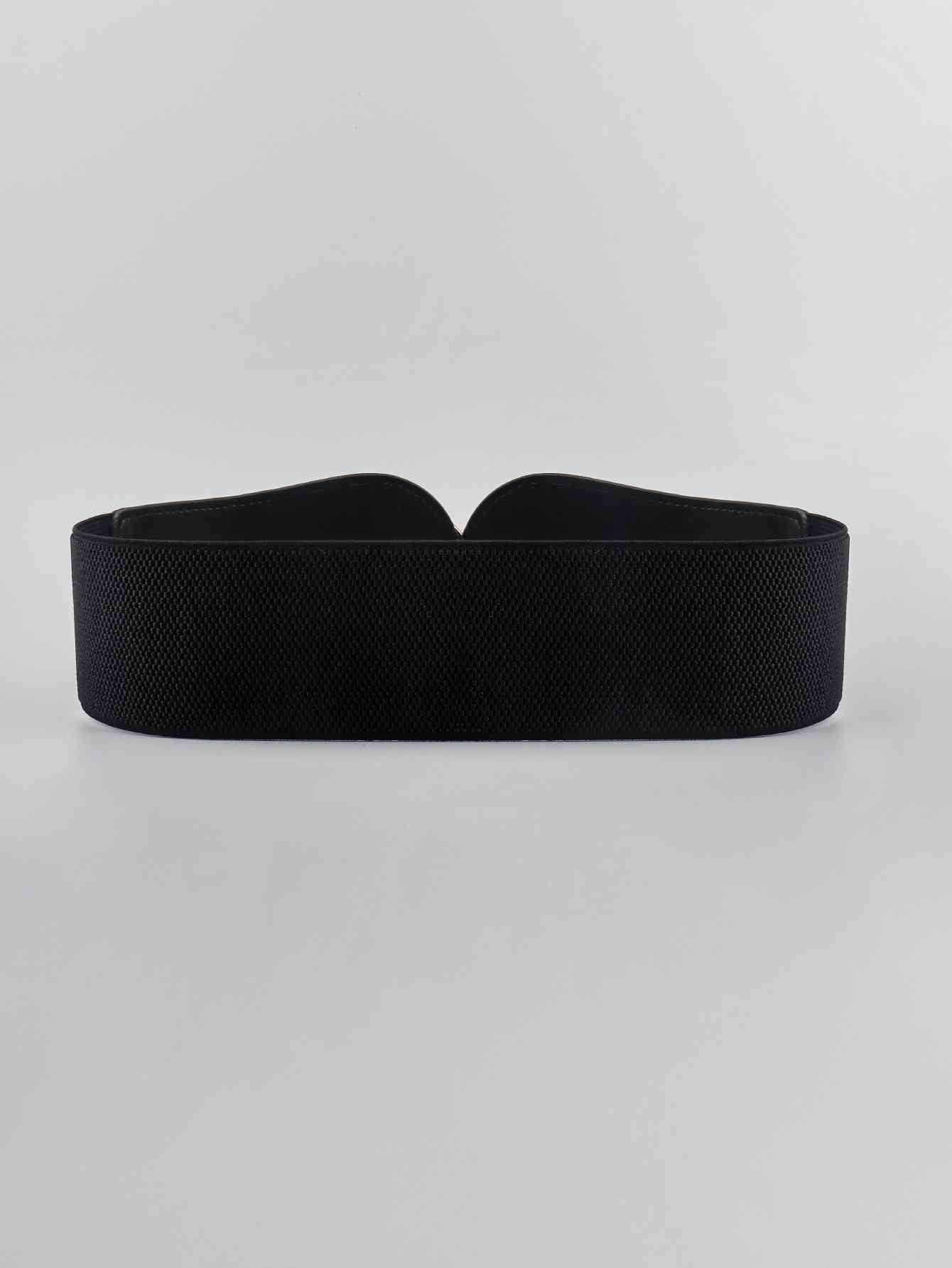 PU Elastic Wide Belt-2 colors